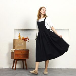 Linen Summer Dress Soft and Light for Relaxed Days F321