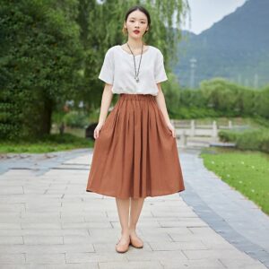 Summer Crop Pants Weekend Chill for Lazy Days F478