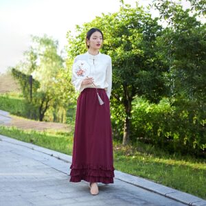 Elastic Waist Pants Everyday Comfort for All-Day Wear F342